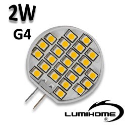 Ampoule LED G4 1,2W Lampe plate LUMIHOME DEC/GL4PL