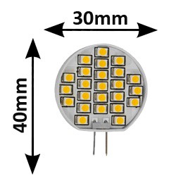 Ampoule LED G4 1,2W Lampe plate LUMIHOME DEC/GL4PL